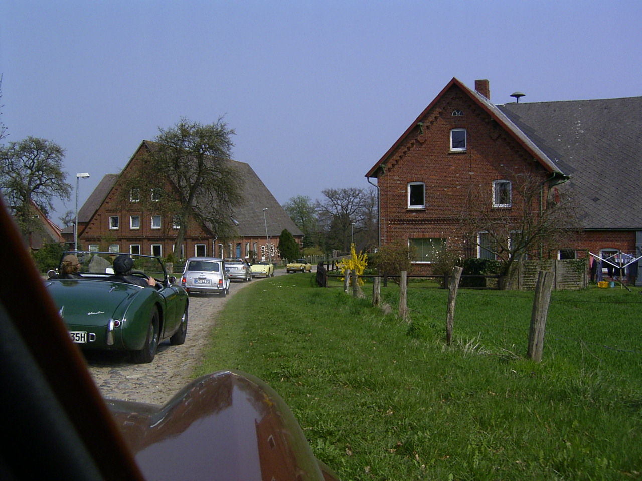 sonniger April 2005 - Ausfahrt in Schleswig Holstein